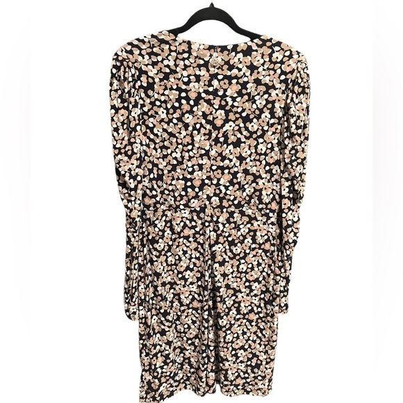 NWT Tommy Hilfiger Gathered Sheath Faux-Wrap Mini Dress Sz 10 - Picture 4 of 9